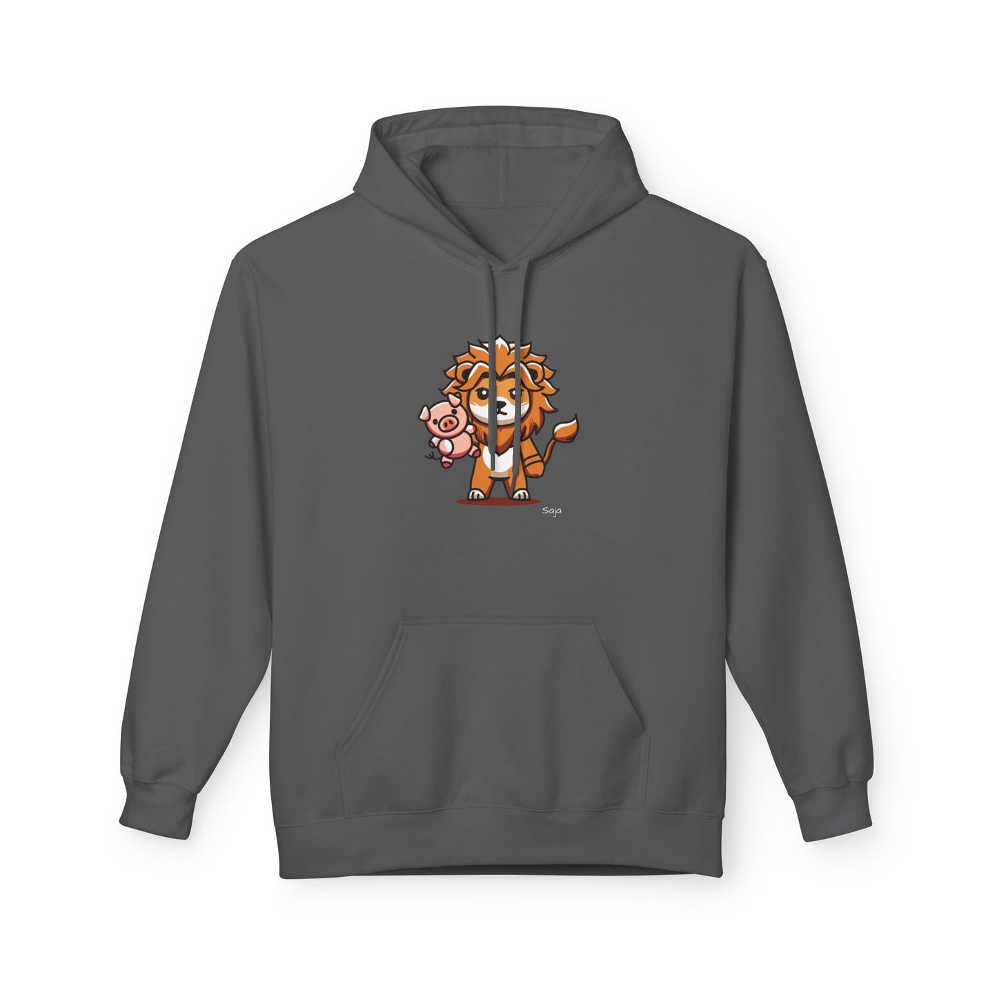 Saja & Joke Ball - Yeou Form - Unisex Midweight Softstyle Fleece Hoodie [Front]