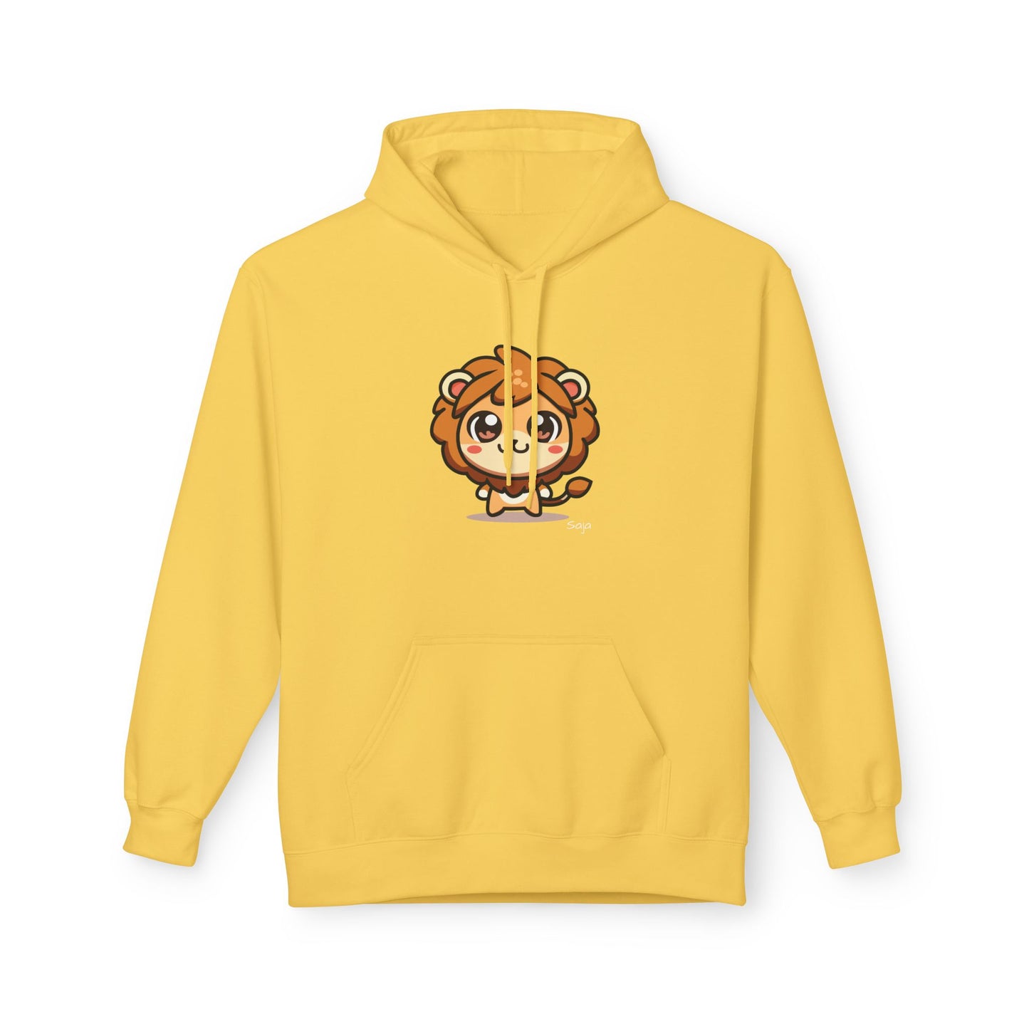 Saja - Chibi Form - Unisex Midweight Softstyle Fleece Hoodie [Front]