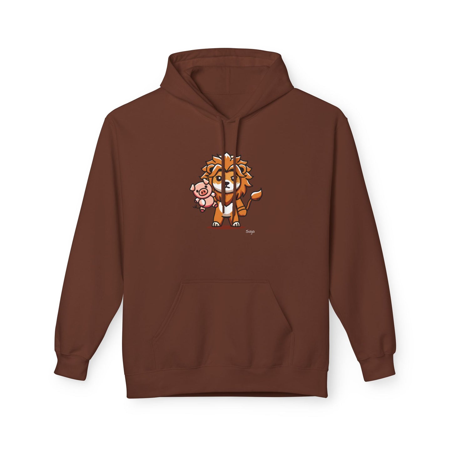 Saja & Joke Ball - Yeou Form - Unisex Midweight Softstyle Fleece Hoodie [Front]