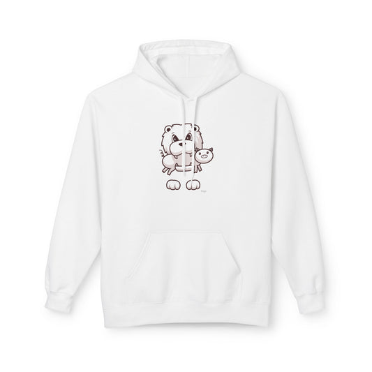 Saja & Joke Ball - B/W/S - Unisex Midweight Softstyle Fleece Hoodie [Front]