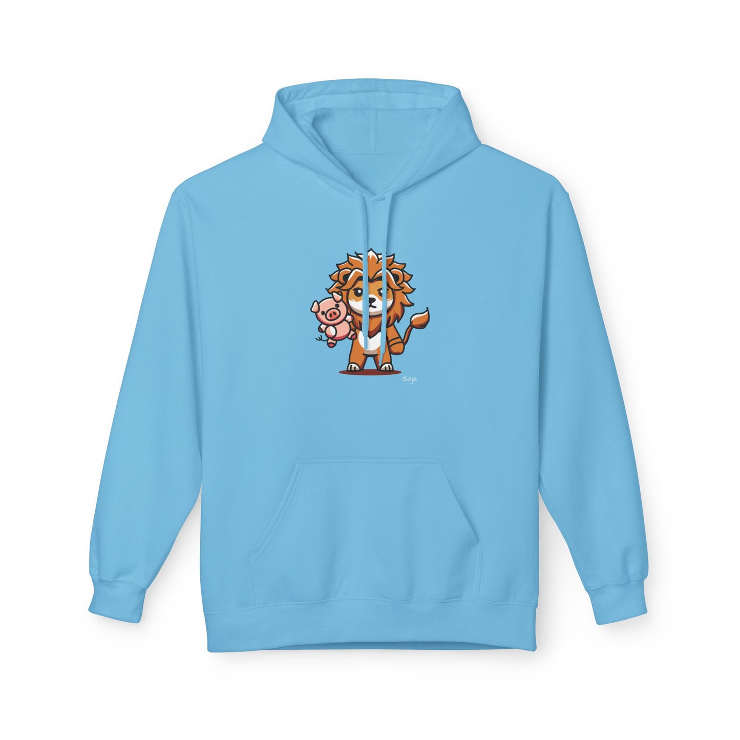 Saja & Joke Ball - Yeou Form - Unisex Midweight Softstyle Fleece Hoodie [Front]