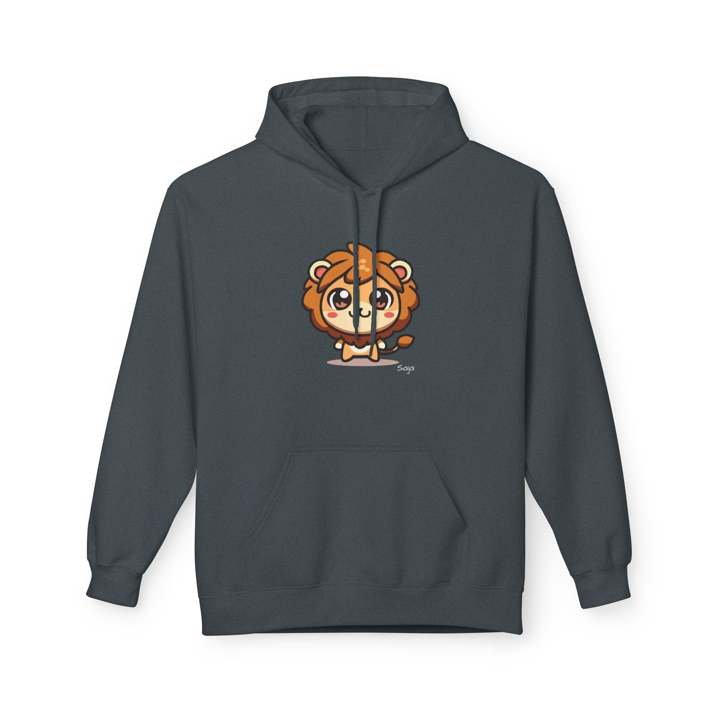 Saja - Chibi Form - Unisex Midweight Softstyle Fleece Hoodie [Front]