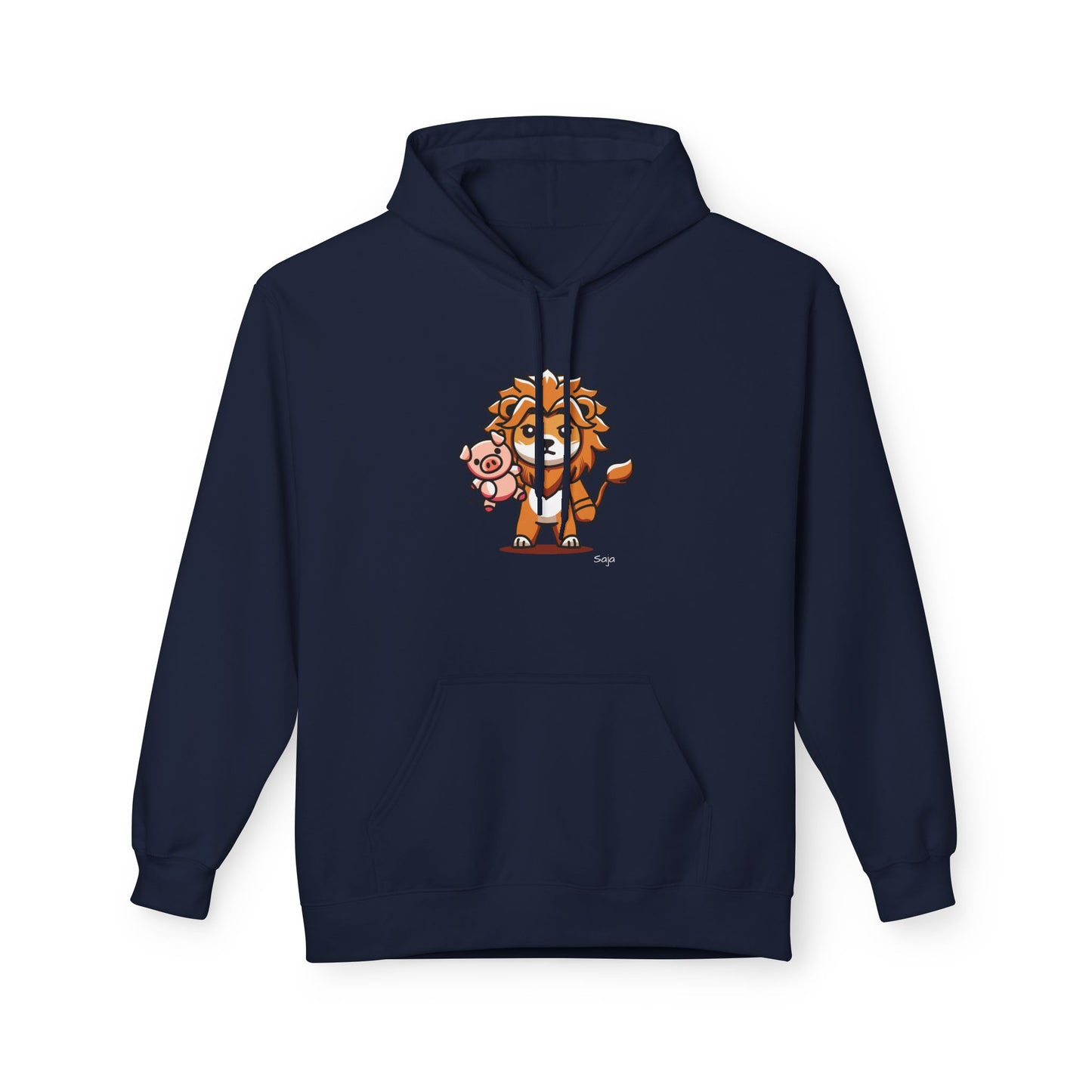Saja & Joke Ball - Yeou Form - Unisex Midweight Softstyle Fleece Hoodie [Front]