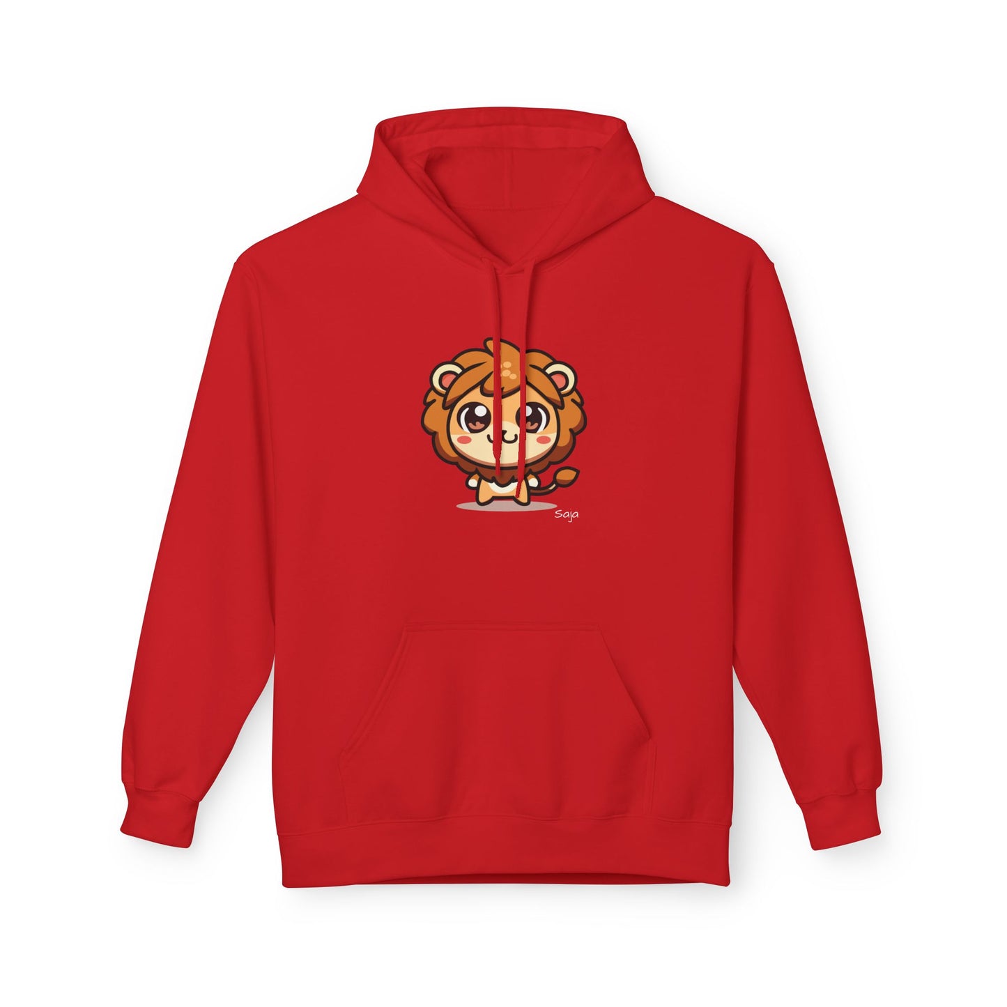 Saja - Chibi Form - Unisex Midweight Softstyle Fleece Hoodie [Front]