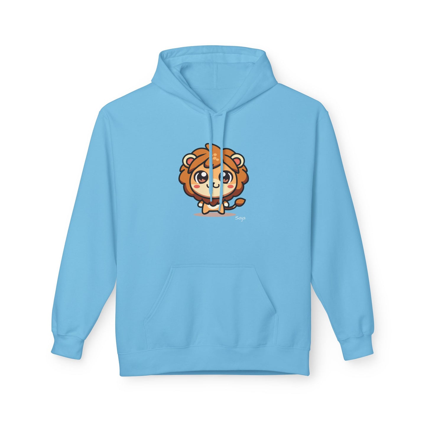 Saja - Chibi Form - Unisex Midweight Softstyle Fleece Hoodie [Front]