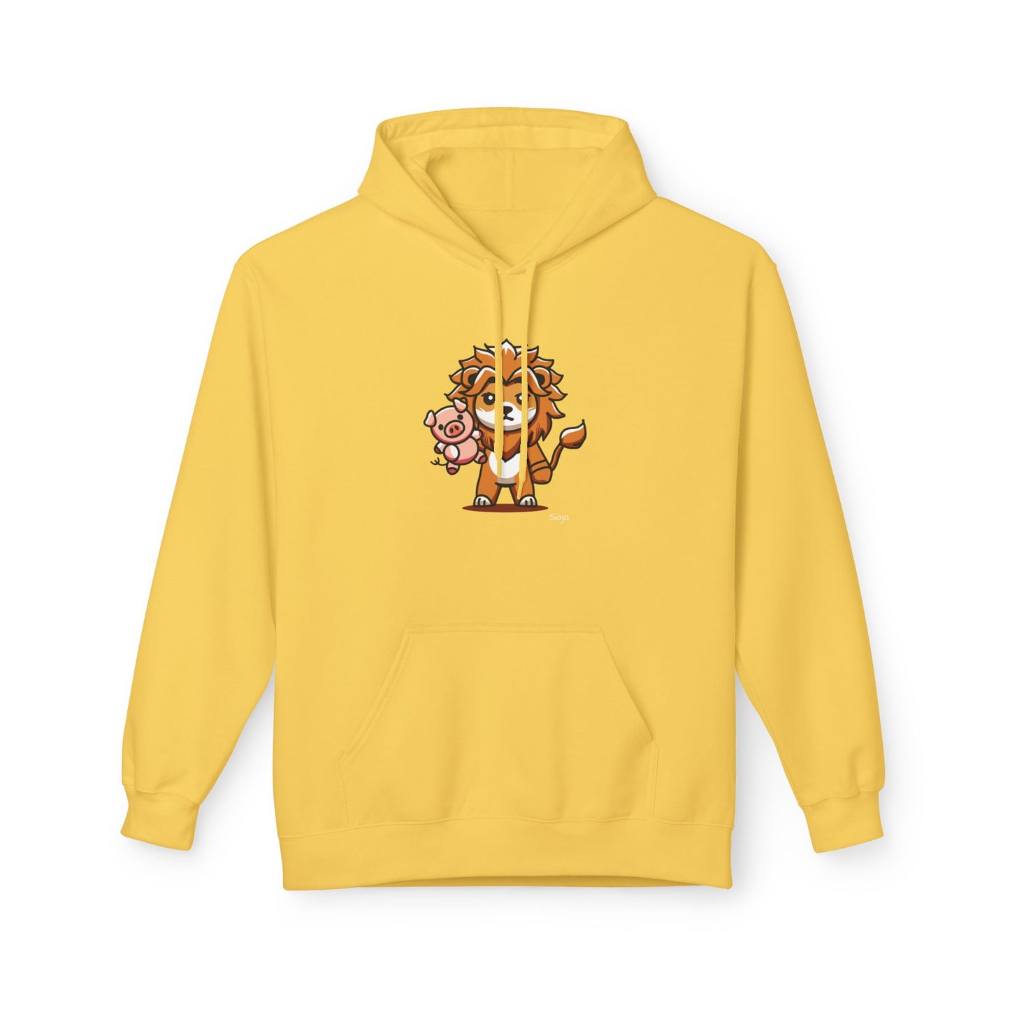 Saja & Joke Ball - Yeou Form - Unisex Midweight Softstyle Fleece Hoodie [Front]