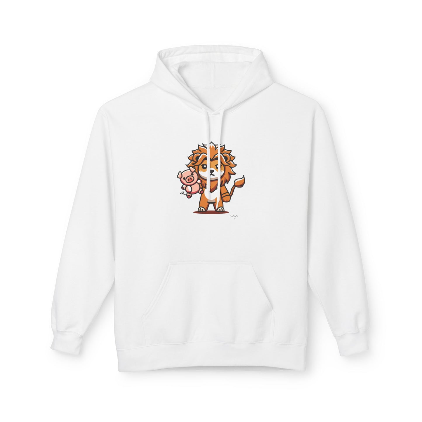 Saja & Joke Ball - Yeou Form - Unisex Midweight Softstyle Fleece Hoodie [Front]