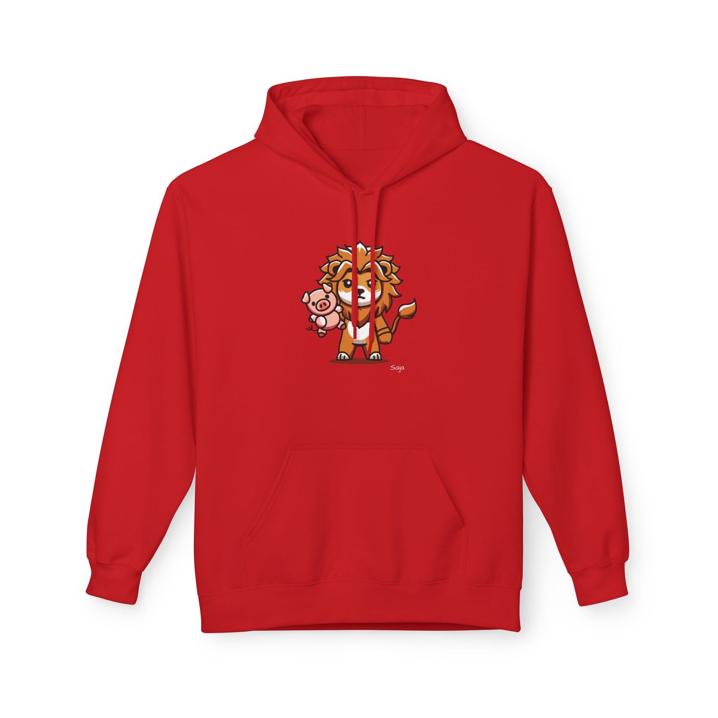 Saja & Joke Ball - Yeou Form - Unisex Midweight Softstyle Fleece Hoodie [Front]