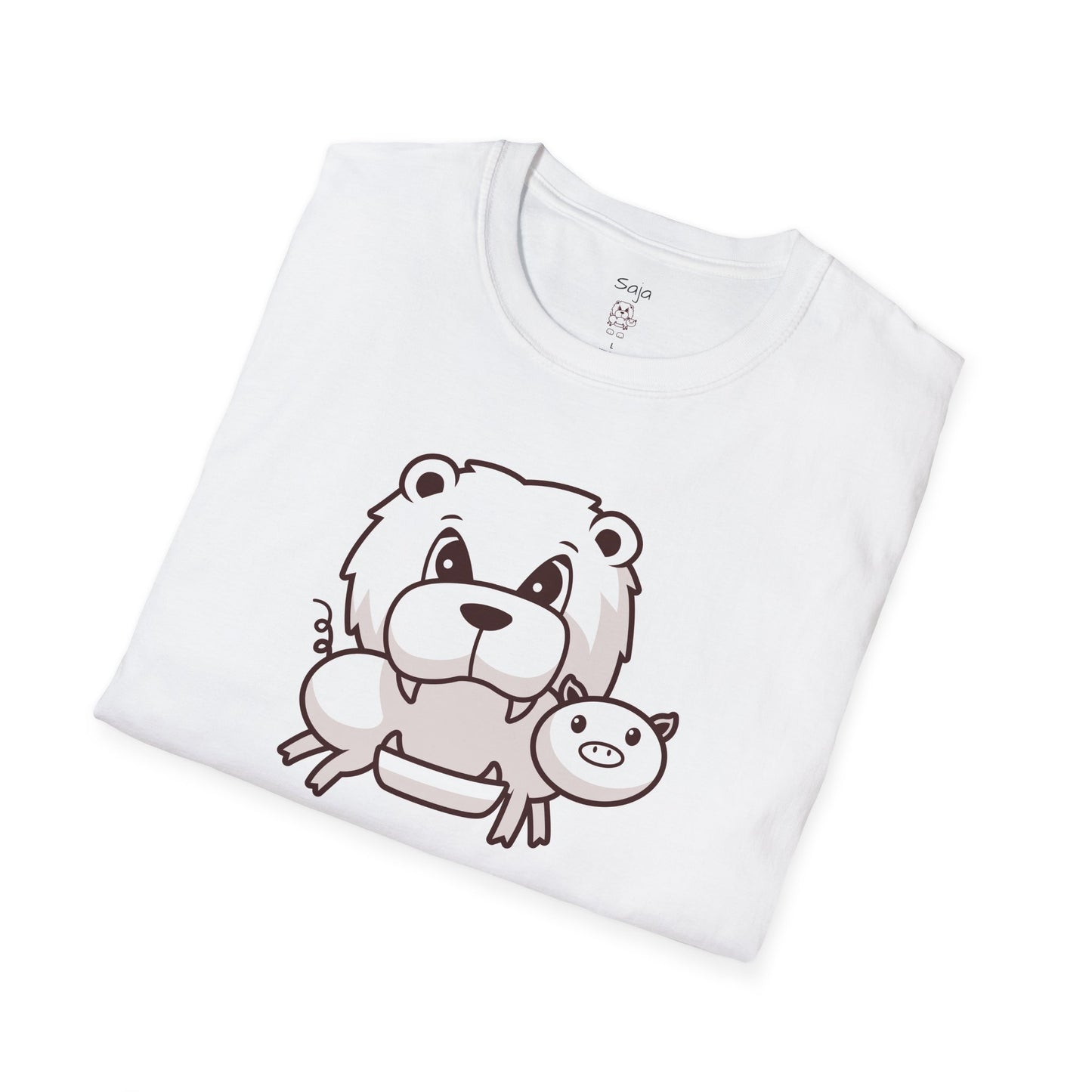 Saja & Joke Ball - B/W/S - Unisex Softstyle T-Shirt