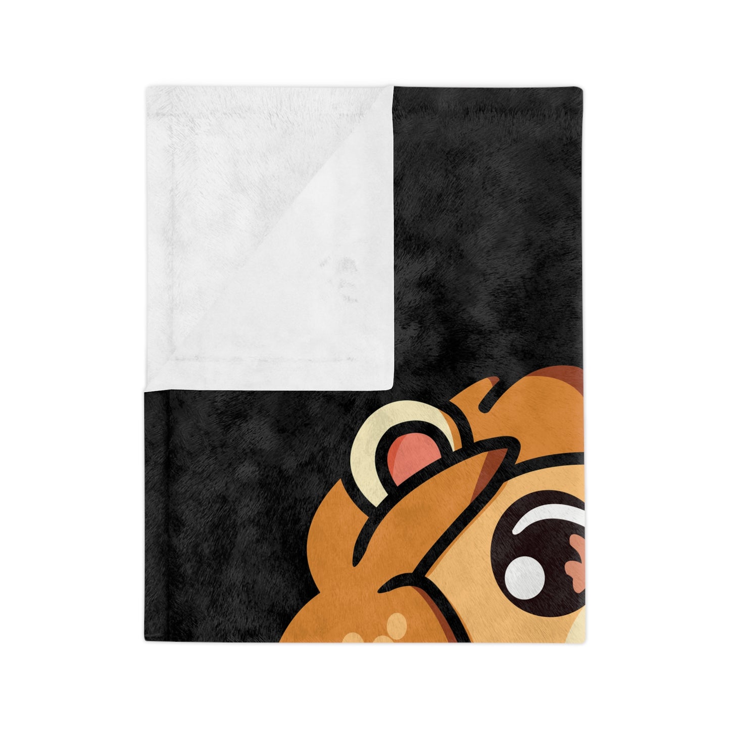 Saja - Chibi Form - Velveteen Microfiber Blanket