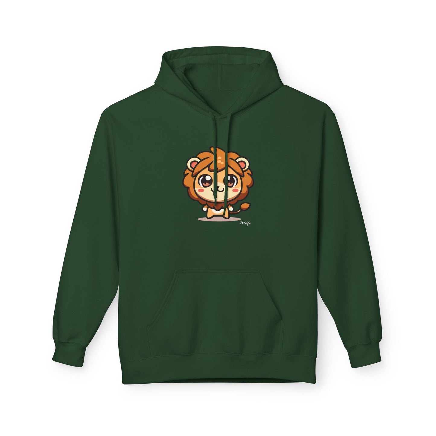 Saja - Chibi Form - Unisex Midweight Softstyle Fleece Hoodie [Front]