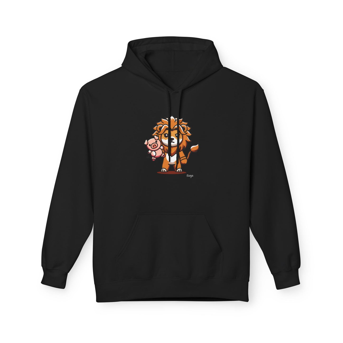 Saja & Joke Ball - Yeou Form - Unisex Midweight Softstyle Fleece Hoodie [Front]