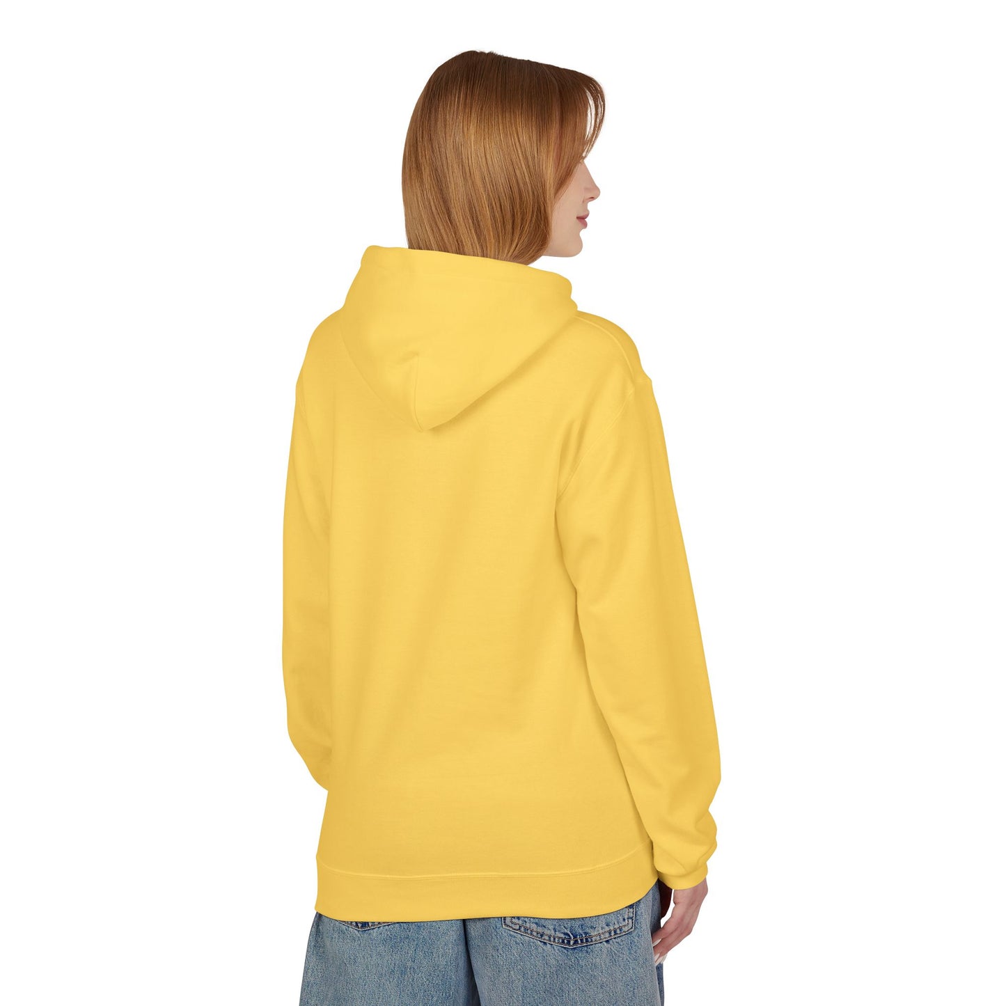 Saja & Joke Ball - B/W - Unisex Midweight Softstyle Fleece Hoodie [Front]