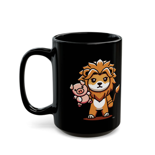 Saja & Joke Ball - Yeou Form - Black Mug (15oz)