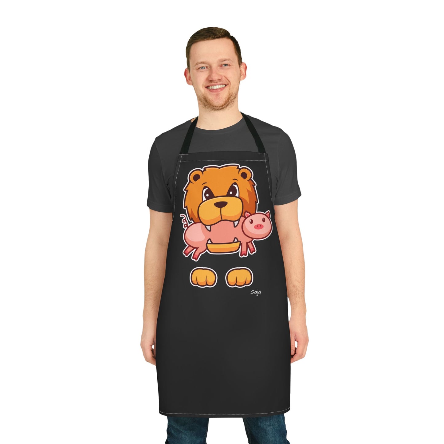 Saja & Joke Ball - Signature Color - Apron, Black Color Straps