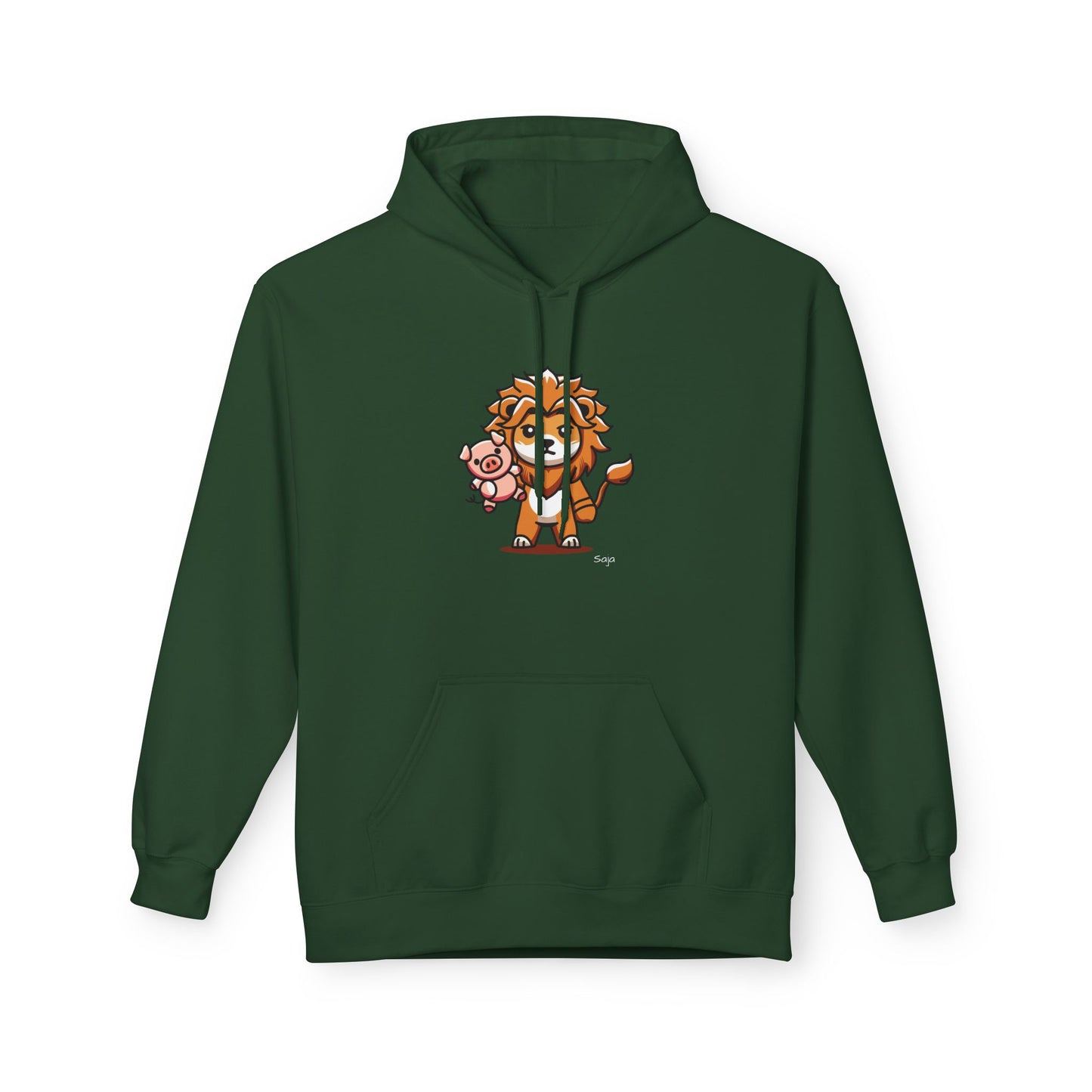 Saja & Joke Ball - Yeou Form - Unisex Midweight Softstyle Fleece Hoodie [Front]