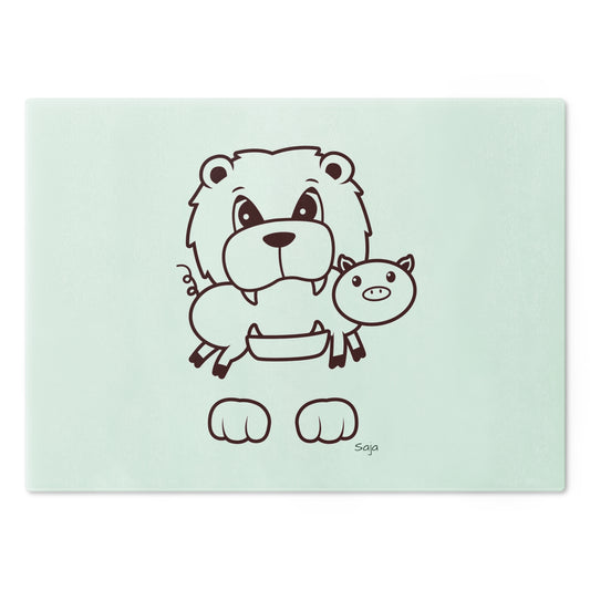 Saja & Joke Ball - B/W - Cutting Board