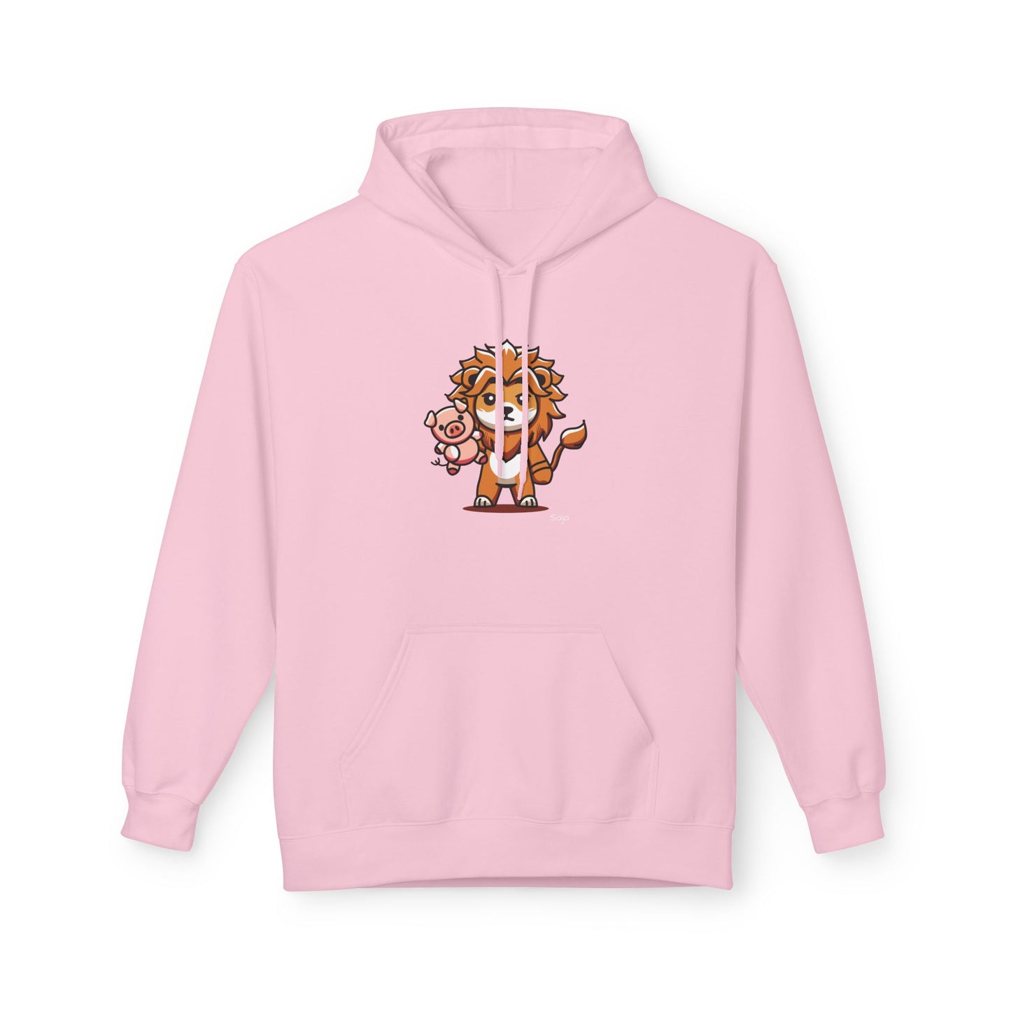 Saja & Joke Ball - Yeou Form - Unisex Midweight Softstyle Fleece Hoodie [Front]
