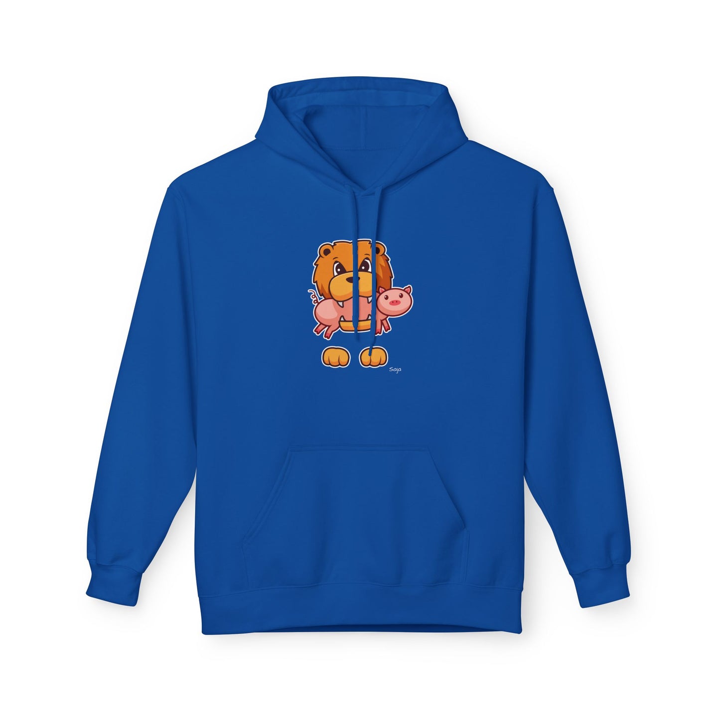 Saja & Joke Ball - Signature Color - Unisex Midweight Softstyle Fleece Hoodie [Front]