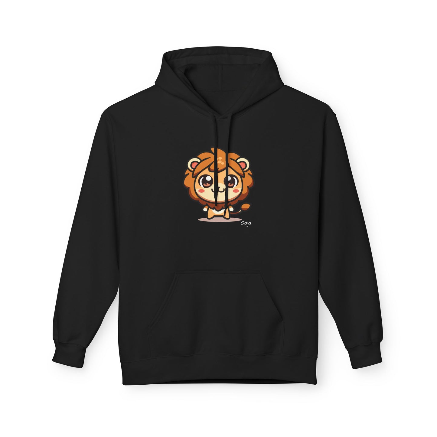 Saja - Chibi Form - Unisex Midweight Softstyle Fleece Hoodie [Front]
